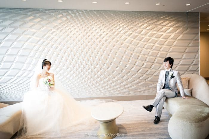 ヒルトン東京ベイでの結婚式撮影（Photoarts Wedding）